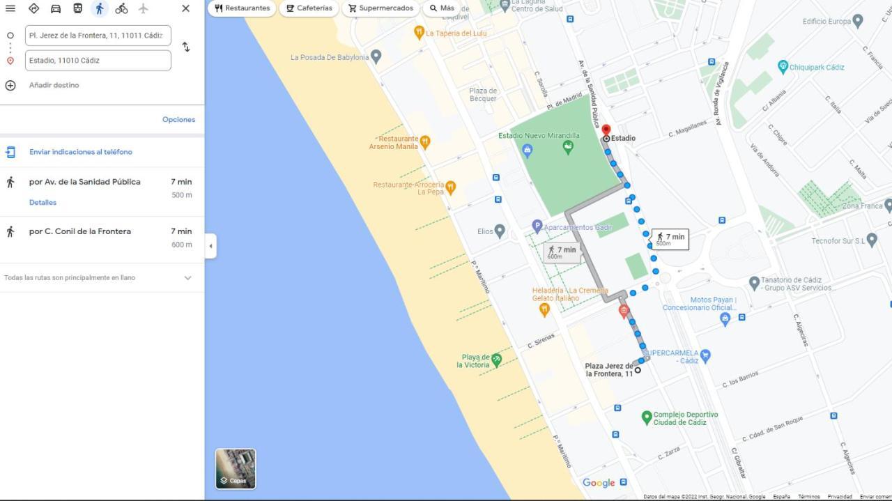 Apartamento Tia Maria 加的斯 外观 照片